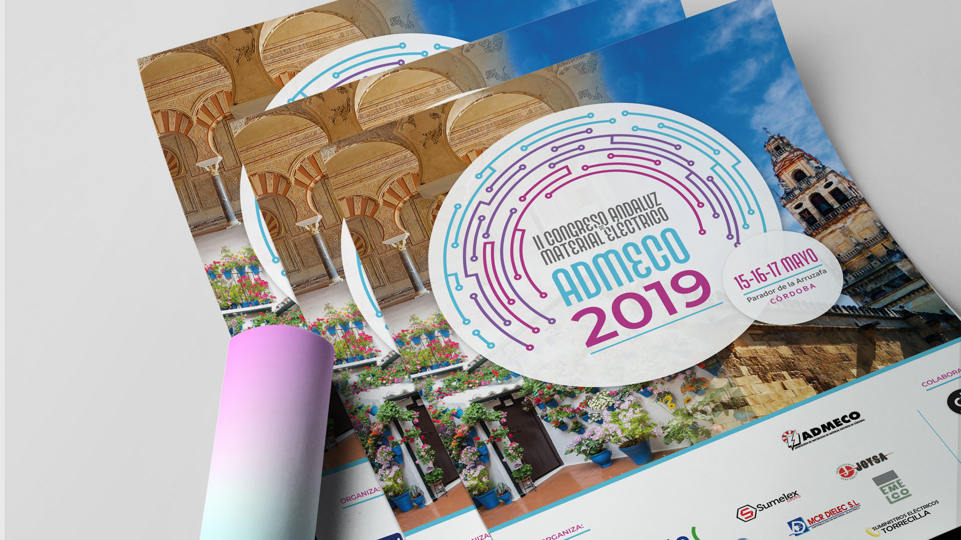 cartelería congreso ADMeco Córdoba 2019
