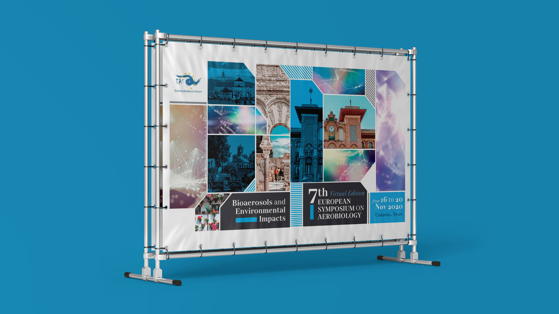 Cartel del simposio europeo de aerobiología
