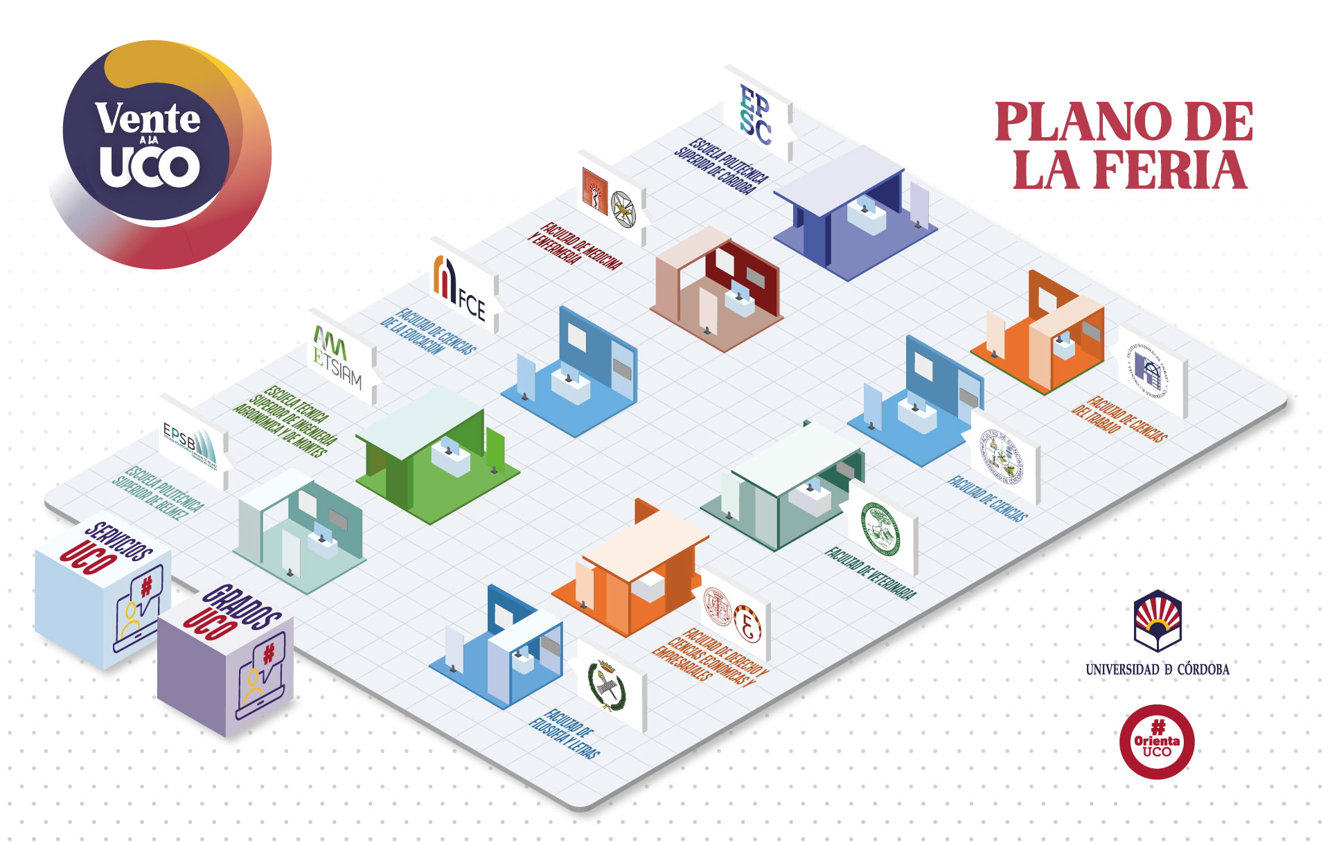 imagen gráfica para feria académica online