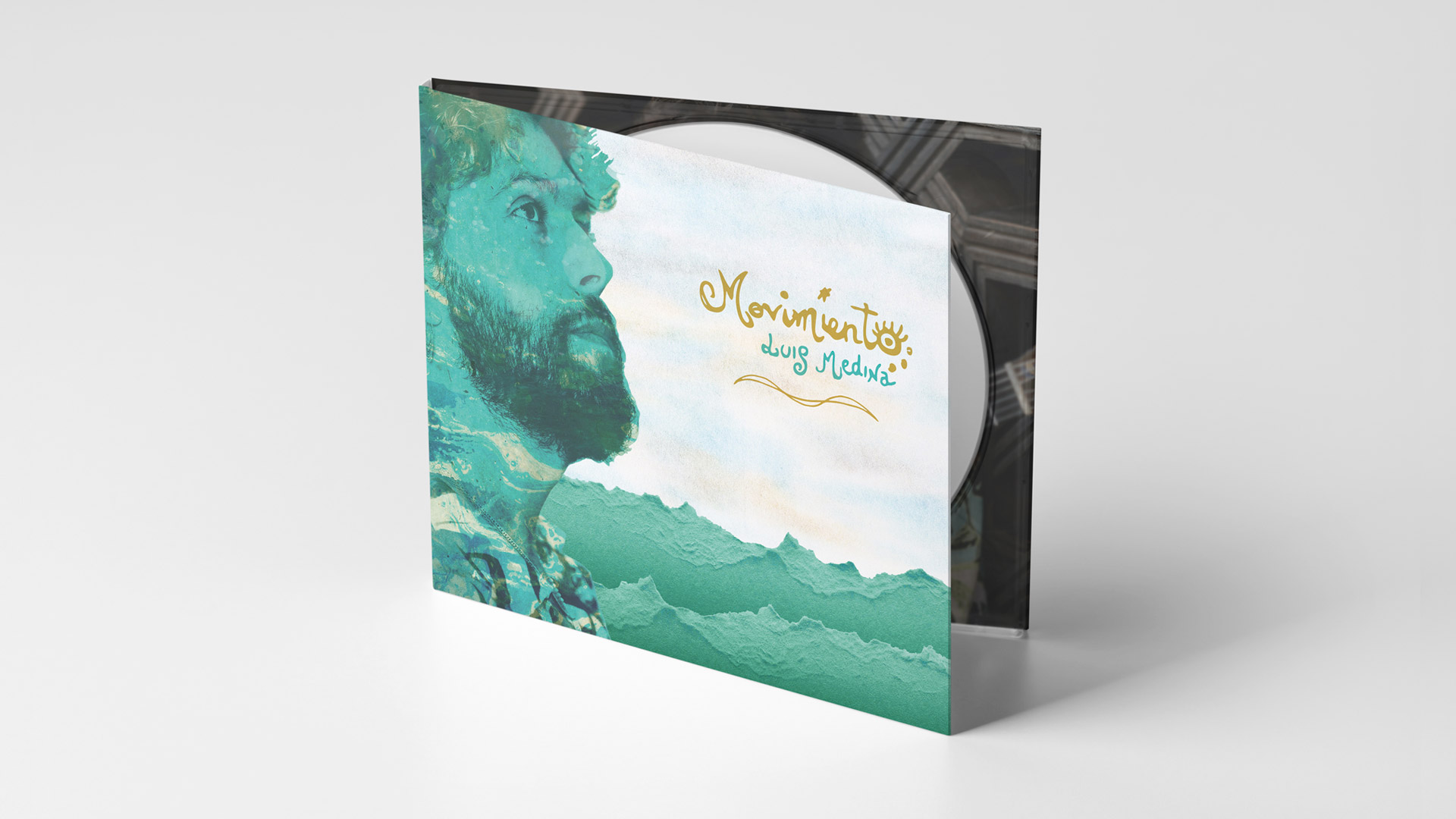 Diseño gráfico de álbum flamenco